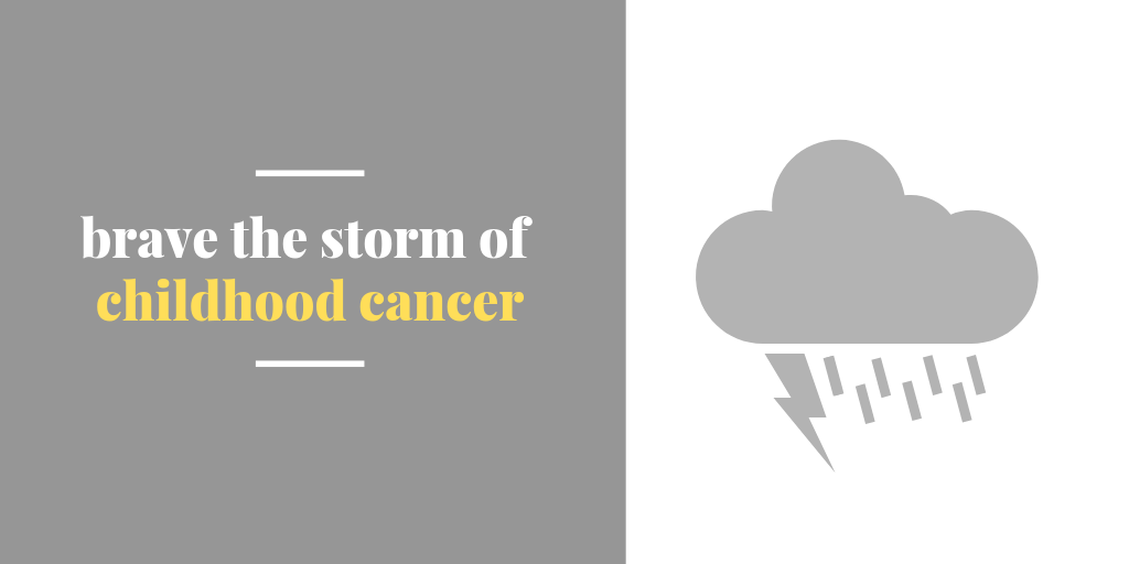 Childhood cancer quote.