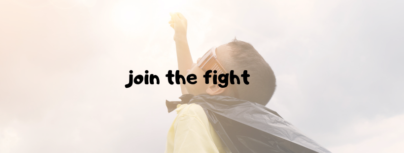 Join the fight against childhood cancer.