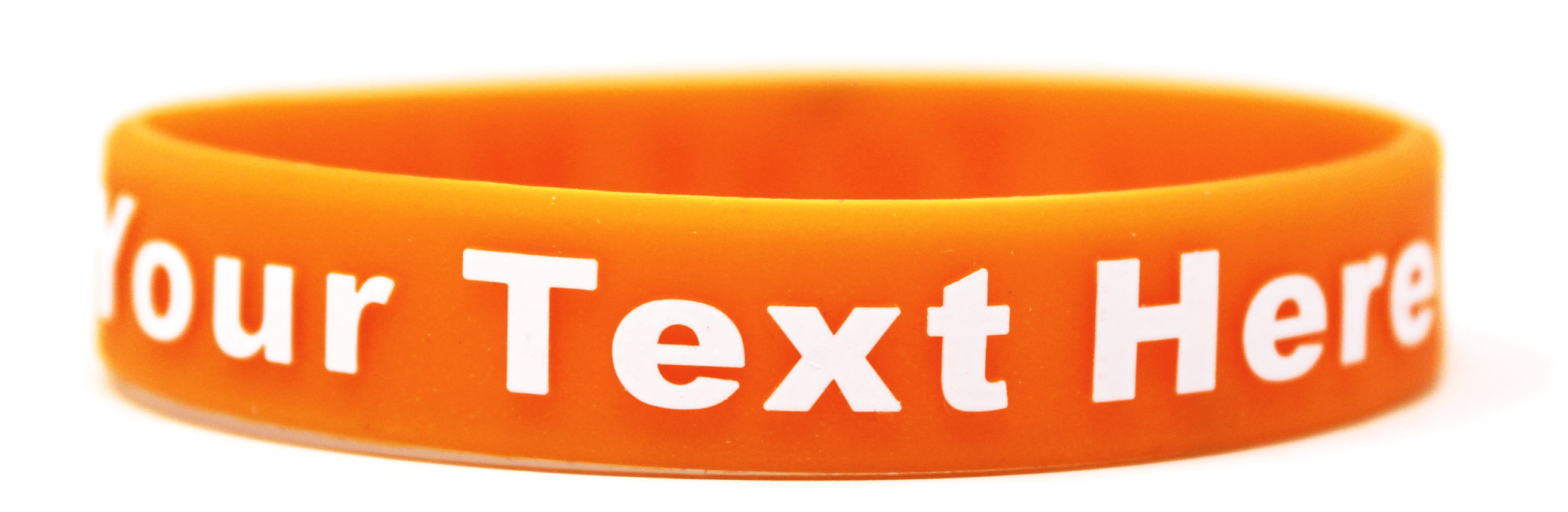 Orange wristband represents ADHD, Kidney Cancer and more.