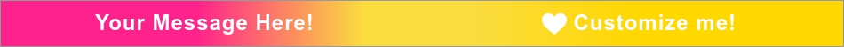 Your Message Here! Customize me! Magenta Yellow Cyan Ink Injected Wristband outside