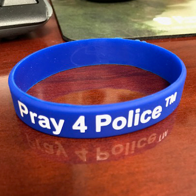 Law enforcement deals wristbands